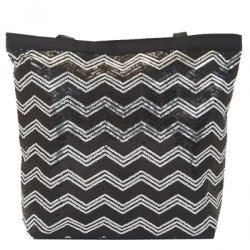 (image for) 4971 Chevron Sequins Tote