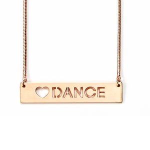 (image for) Rose Gold Dance Necklace
