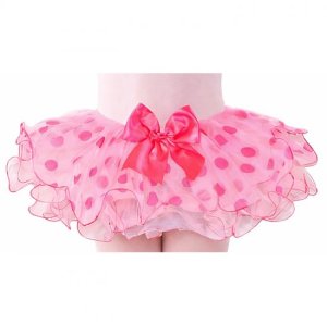 (image for) 4438WP Dotted Tutu (Pink/Hot Pink)