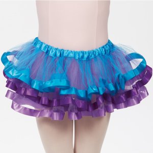 (image for) 4425Tq Three Layer Ribbon Tutu (Turquoise)