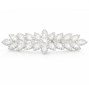 (image for) Rhinestone Flower Barrette