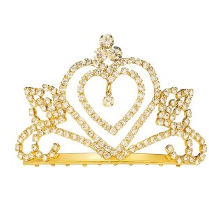 (image for) Small Gold Heart Tiara