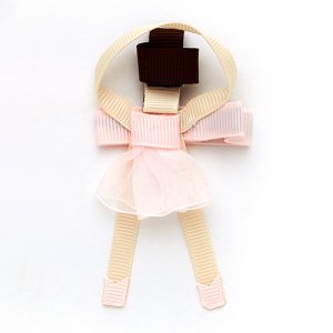 (image for) 3949B Ballerina Hair Clip (Light Skin)