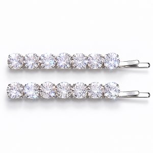 (image for) Round Crystal Bobby Pins
