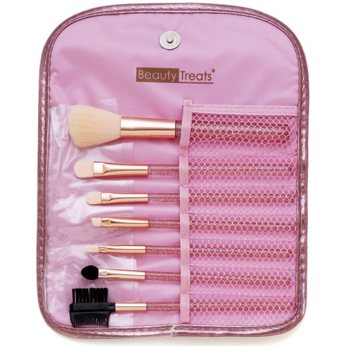 (image for) 2458 7-piece Cosmetic Brush Set with Pouch