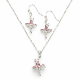(image for) Ballerina Necklace/Earring Set