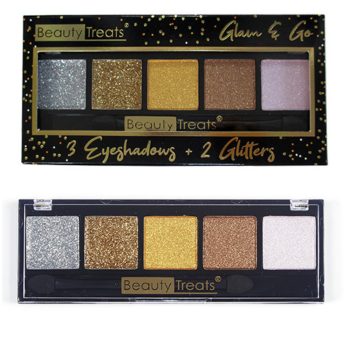 (image for) 2519A Glitter Eyeshadow Palette (Glam)